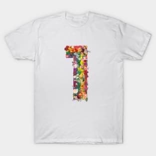 You are No.1  LGBT flower rainbow T-Shirt